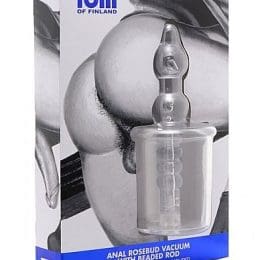 TOM OF FINLAND - ANAL ROSEBUD VACUUM WITH BEABED TRANSPARENT 2